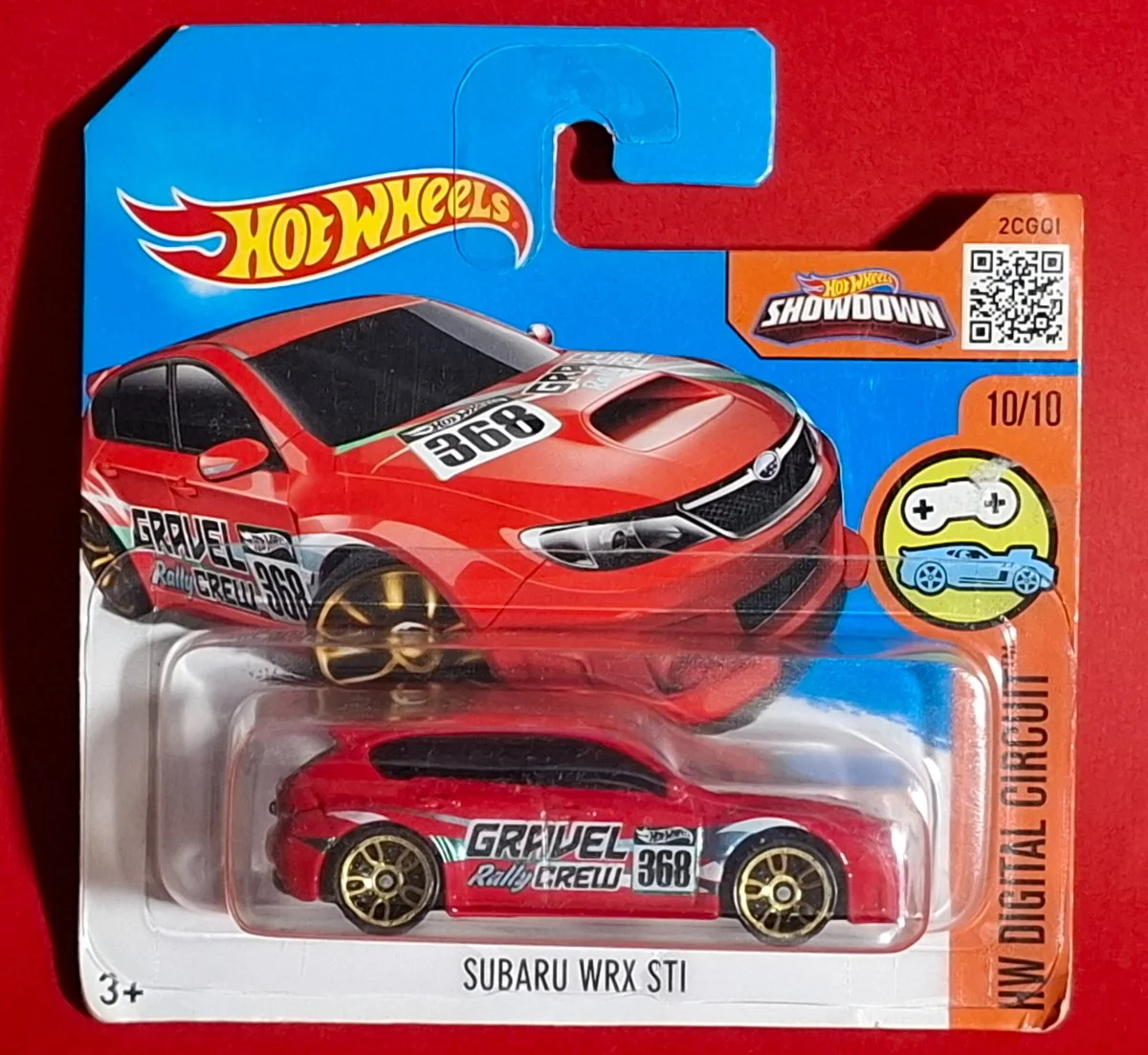 Hot Wheels SUBARU WRX STI 1:64