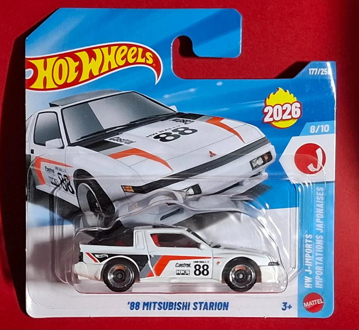 Hot Wheels '88 MITSUBISHI STARION 1:64