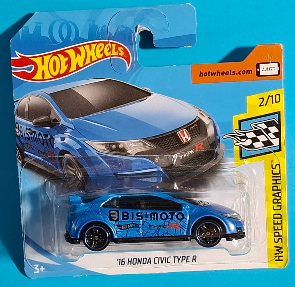 Hot Wheels '16 HONDA CIVIC TYPE R 1:64