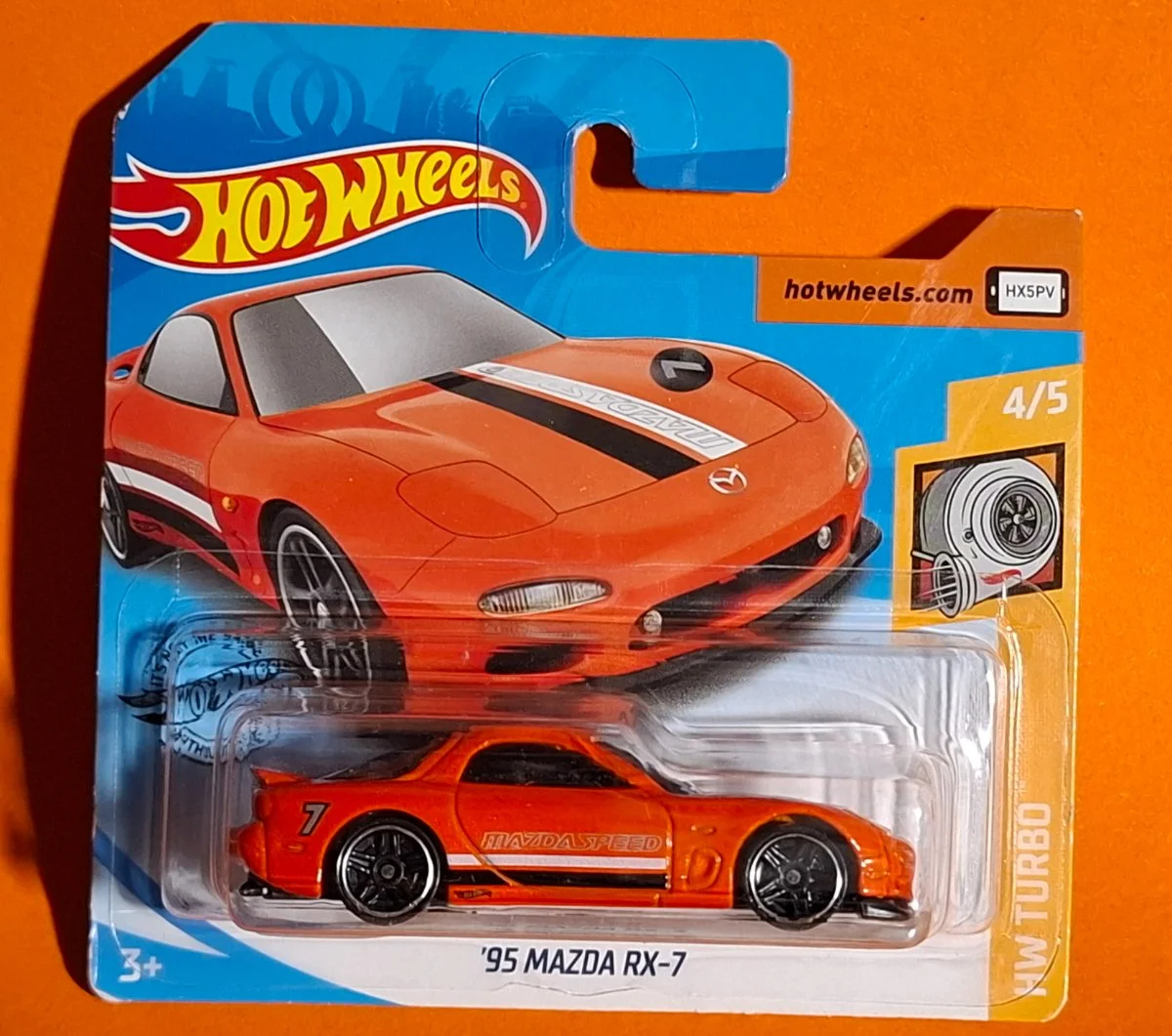 Hot Wheels '95 MAZDA RX-7 1:64