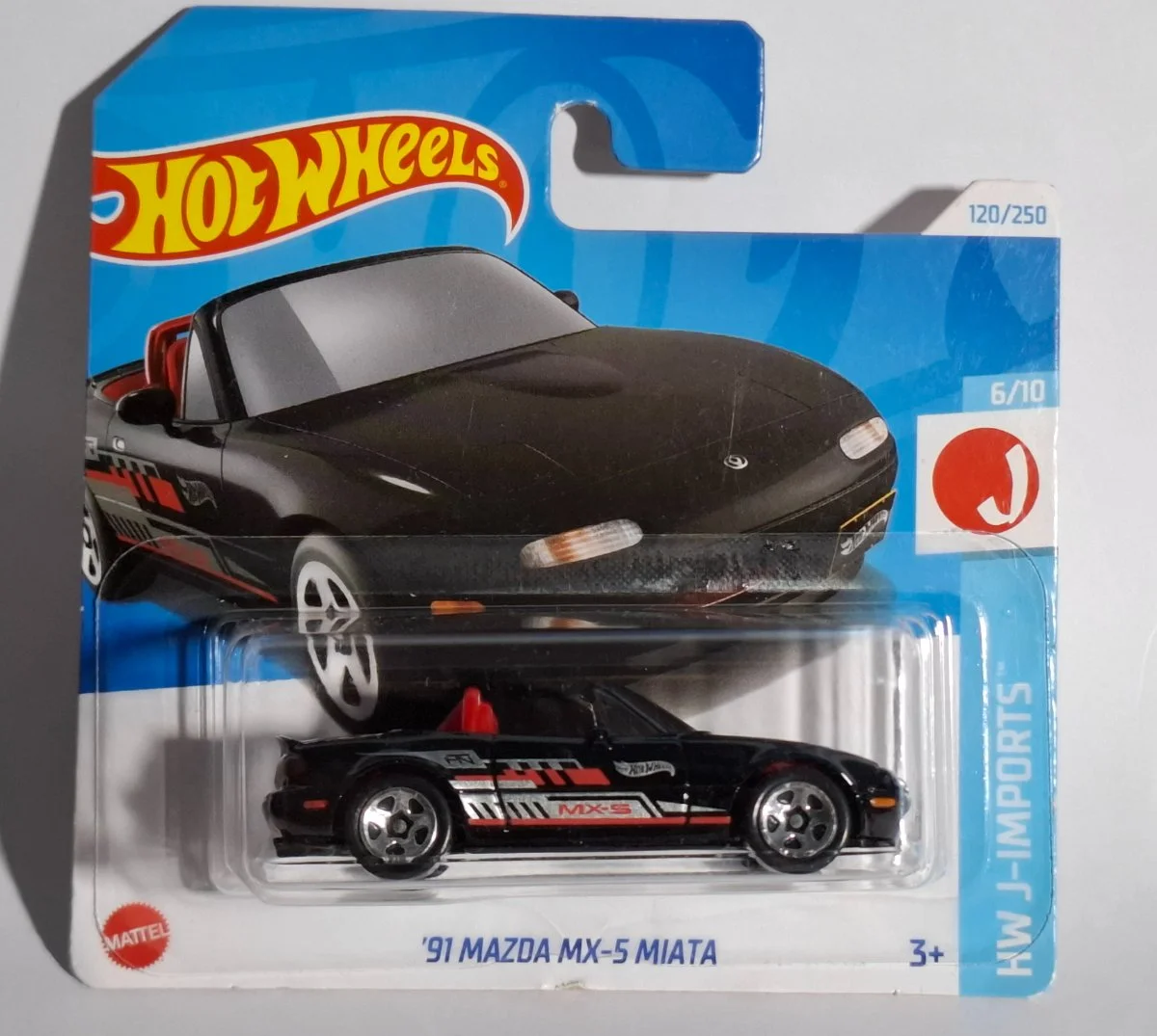 Hot Wheels '91 MAZDA MX-5 MIATA 1:64