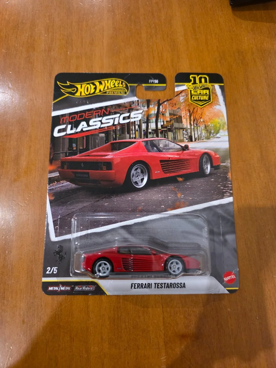 Hot Wheels Ferrari Testarossa 1:64
