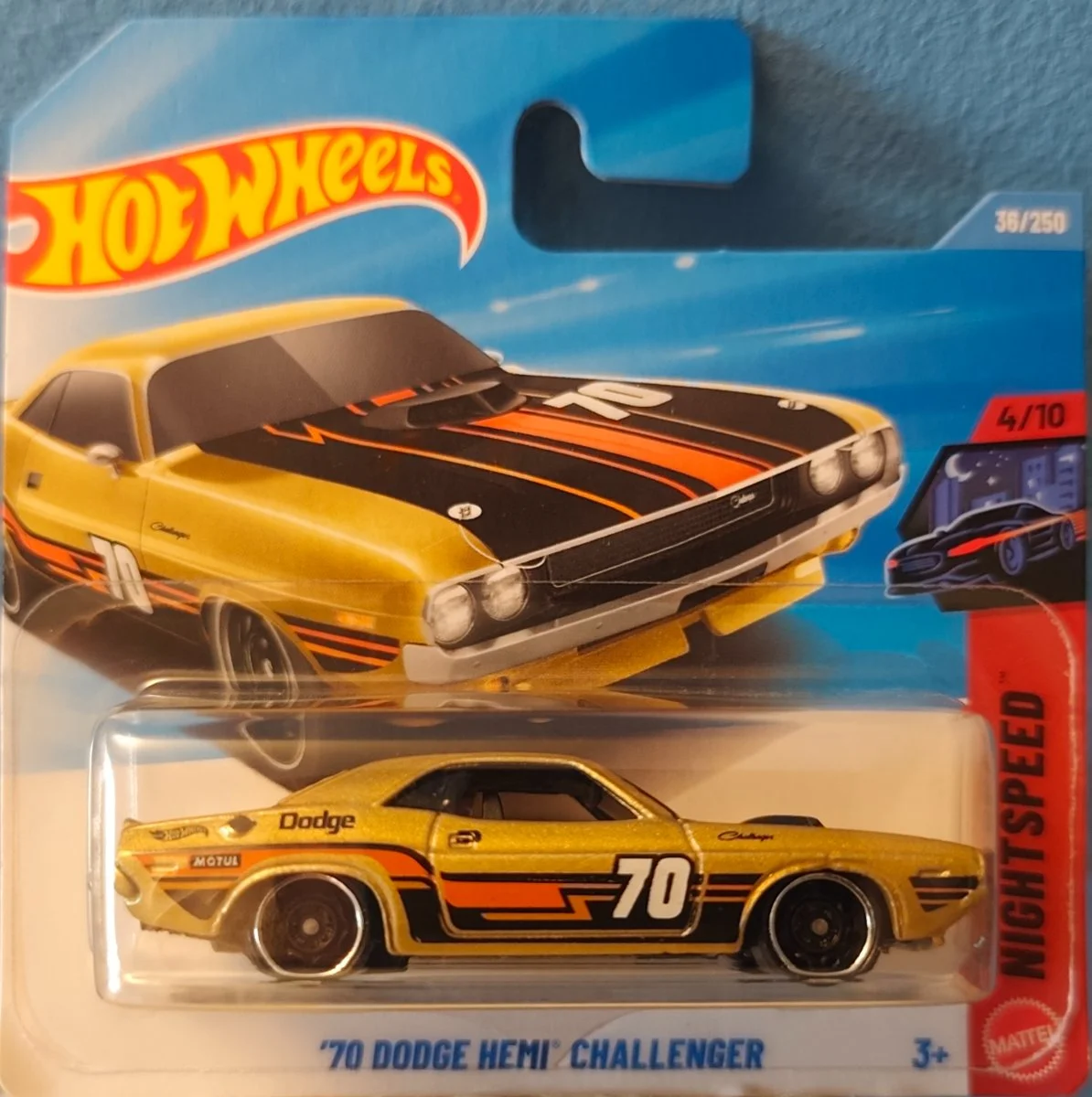 Hot Wheels 70 Dodgde Hemi Challenger 1:64