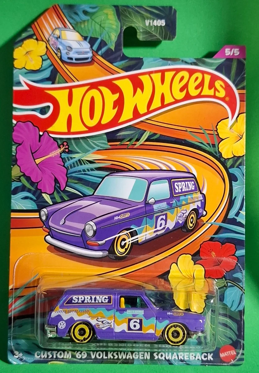 Hot Wheels CUSTOM '69 VOLKSWAGEN SQUAREBACK 1:64