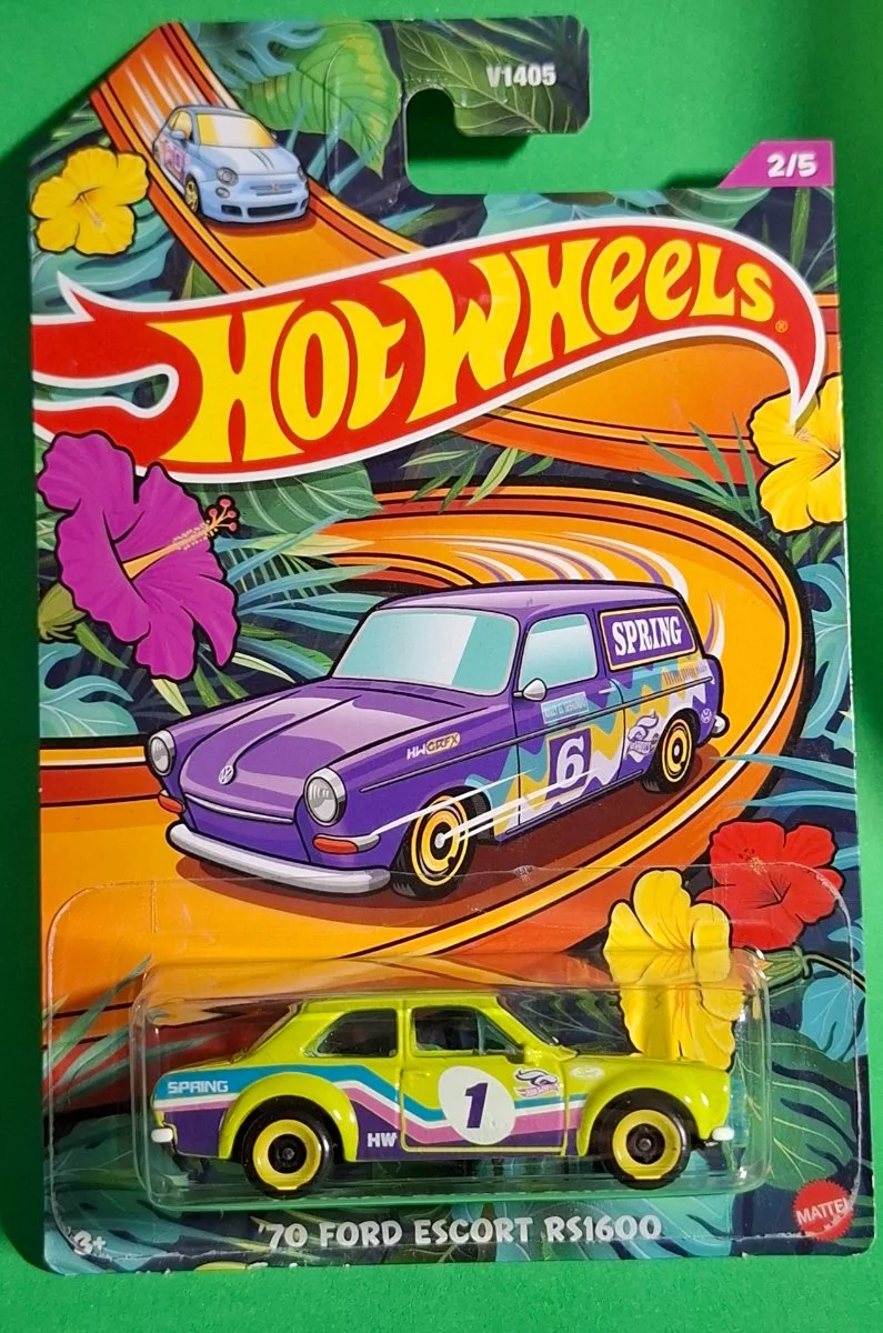 Hot Wheels '70 FORD ESCORT RS1600 1:64