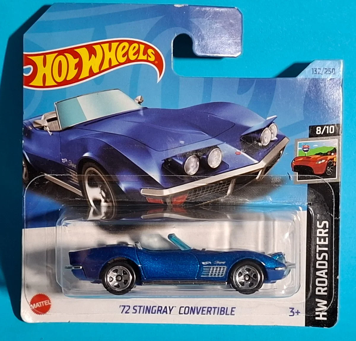 Hot Wheels '72 STINGRAY CONVERTIBLE 1:64
