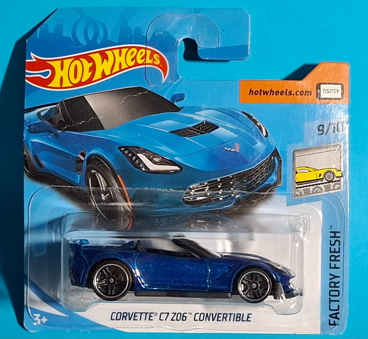 Hot Wheels CORVETTE C7 Z06 CONVERTIBLE 1:64