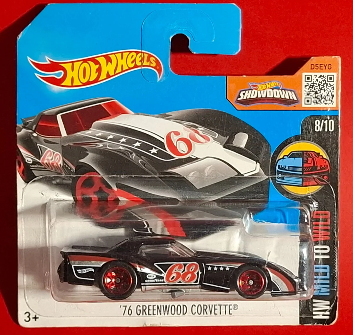 Hot Wheels '76 GREENWOOD CORVETTE  1:64