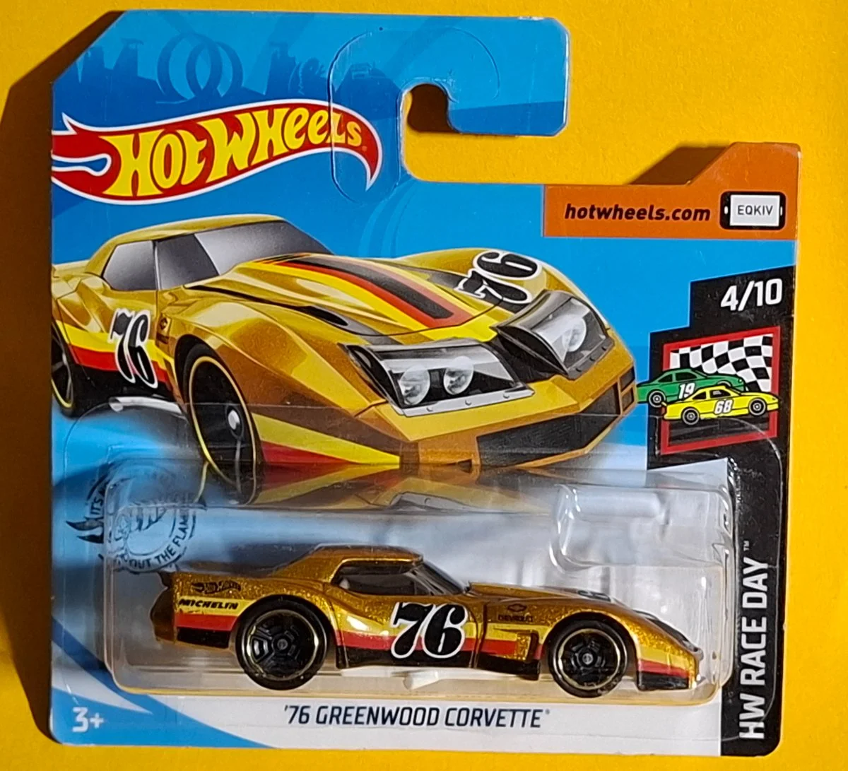 Hot Wheels '76 GREENWOOD CORVETTE  1:64