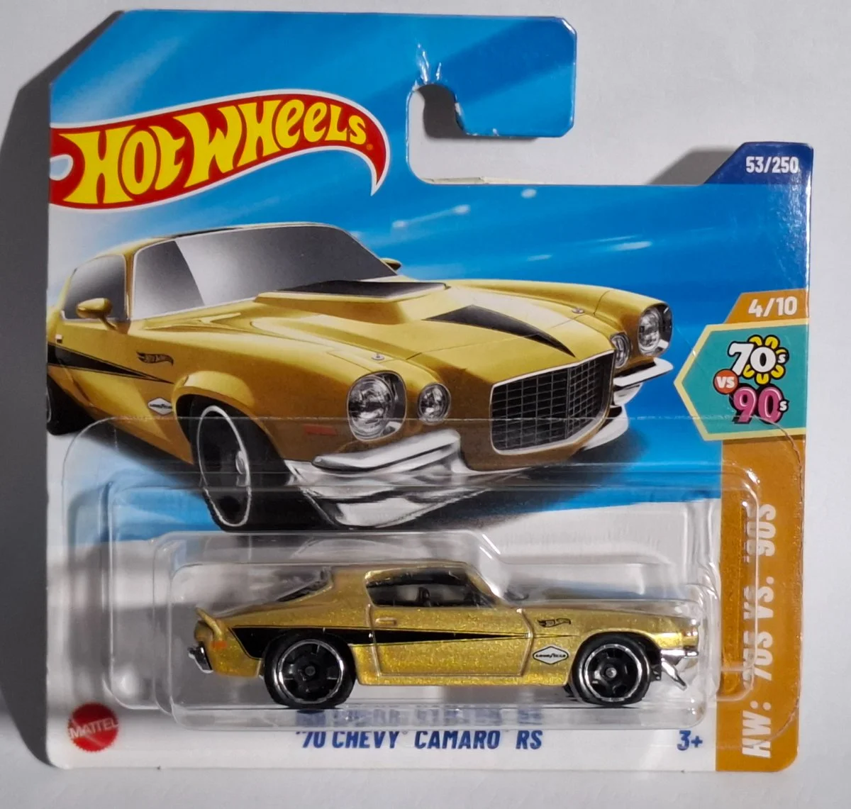 Hot Wheels '70 CHEVY CAMARO RS 1:64