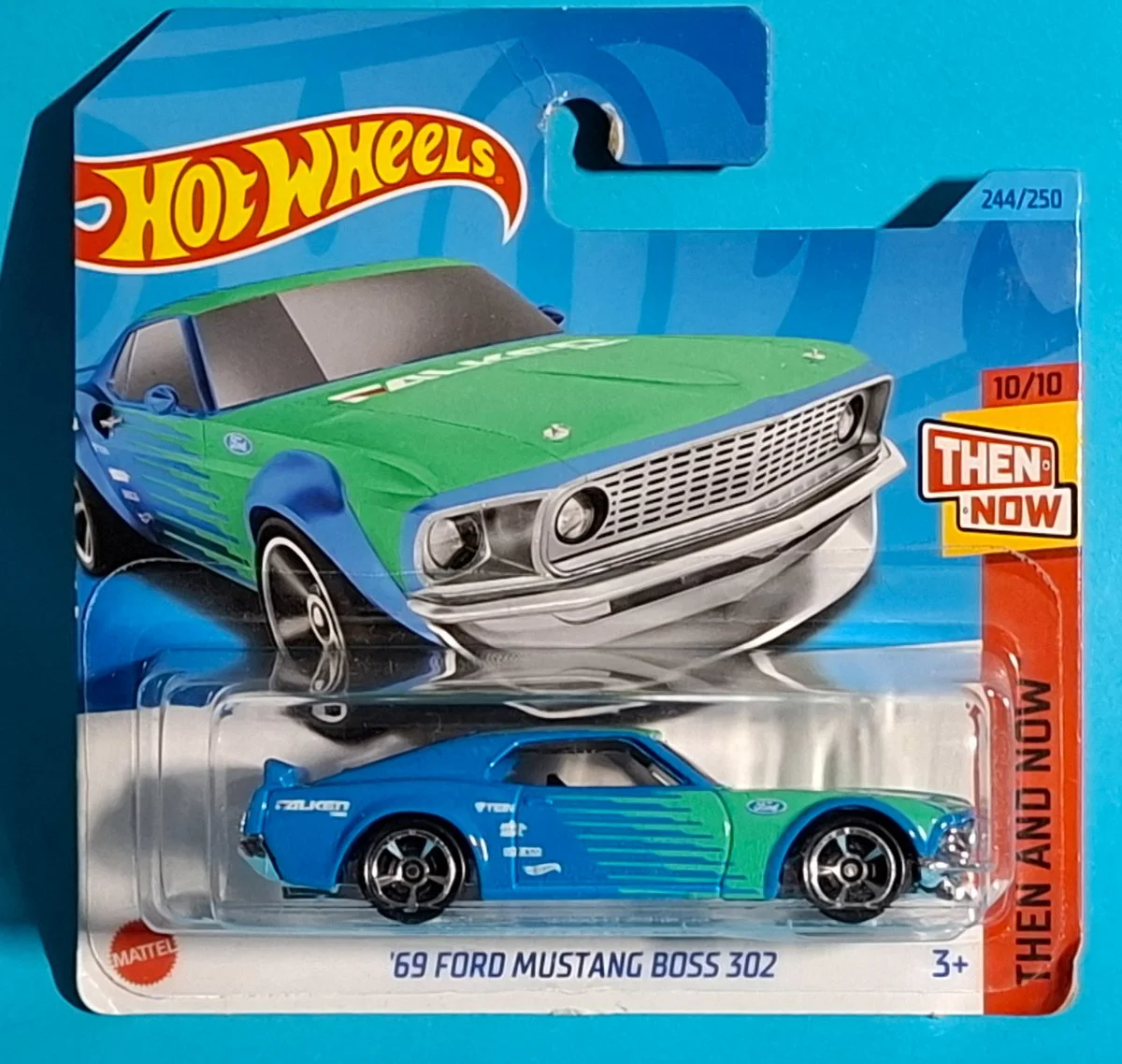 Hot Wheels '69 FORD MUSTANG  BOSS 302 1:64
