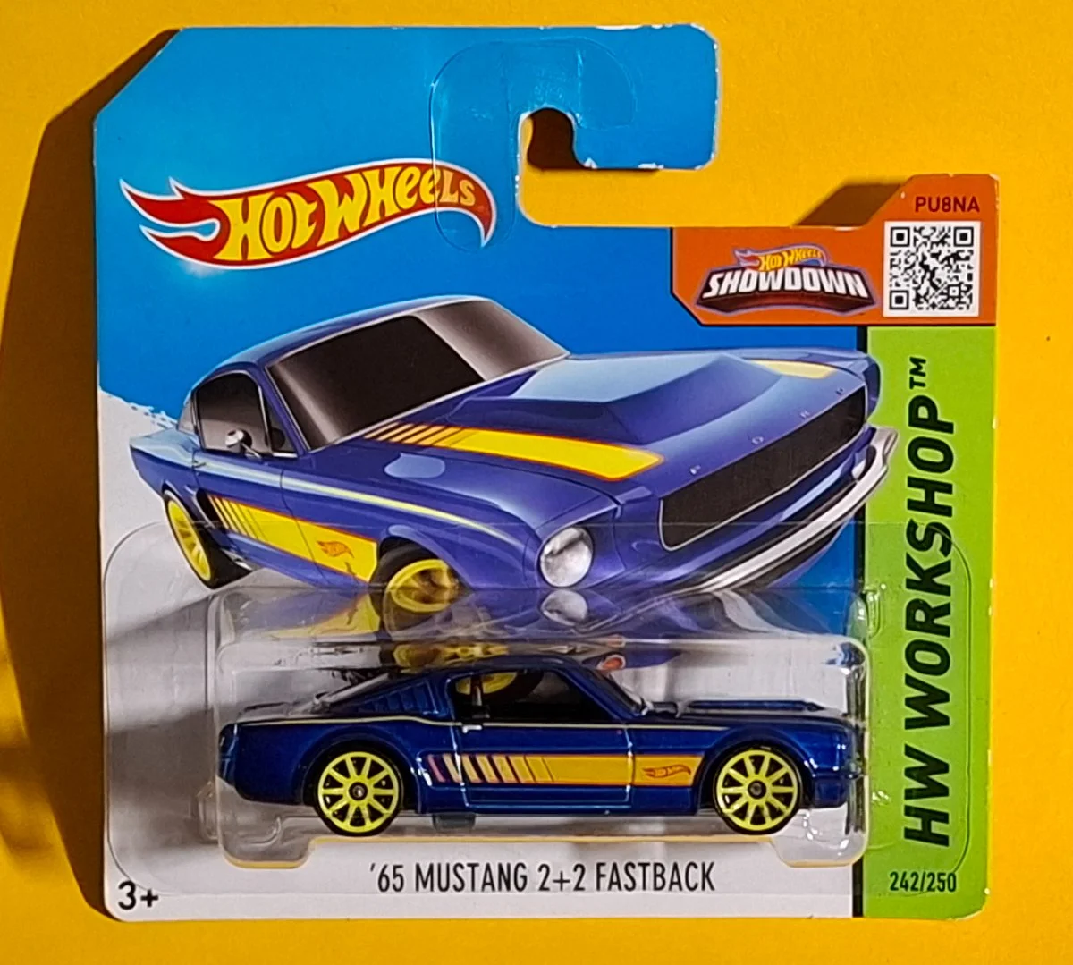 Hot Wheels '65 MUSTANG 2+2 FASTBACK 1:64