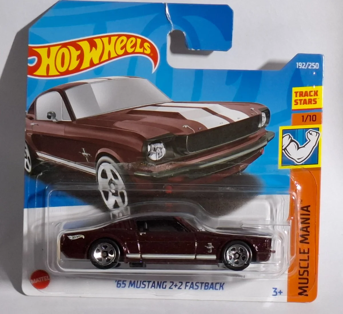 Hot Wheels '65 MUSTANG 2+2 FASTBACK 1:64