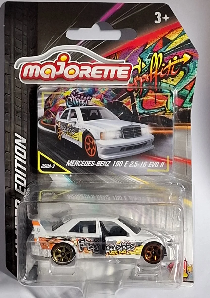 Majorette MERCEDES-BENZ 190 E 2.5-16 EVO II 1:64