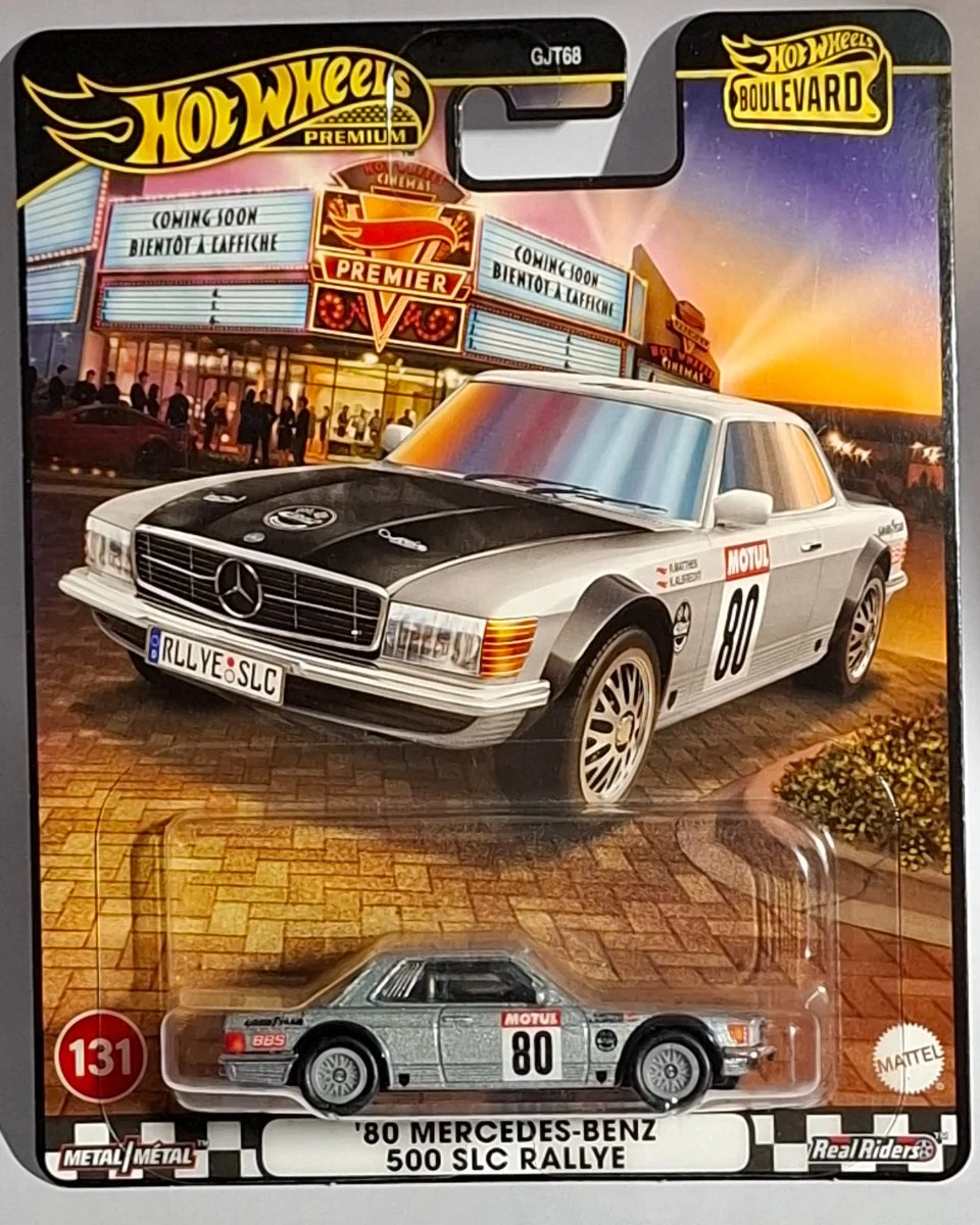Hot Wheels '80 MERCEDES-BENZ 500 SLC RALLYE 1:64