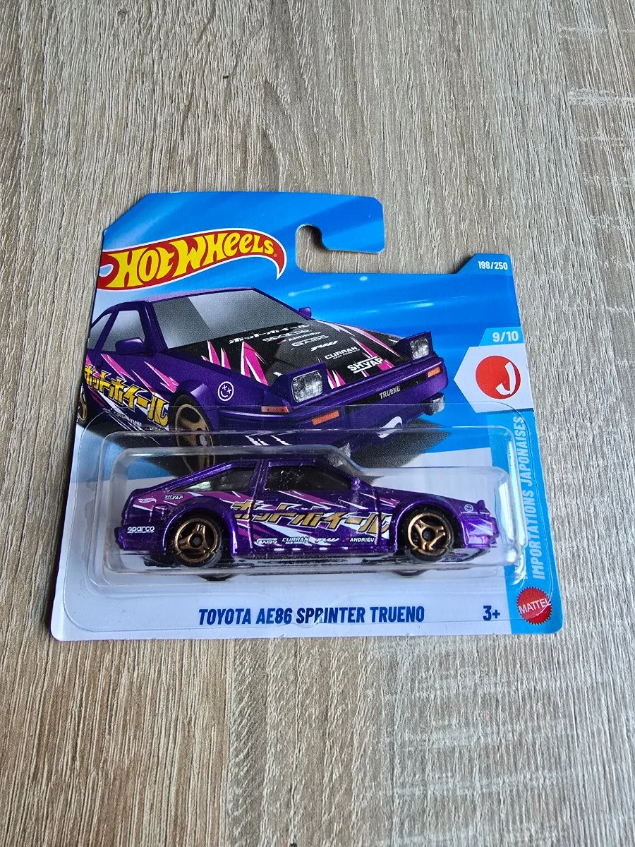 Hot Wheels TOYOTA AE86 SPRINTER TRUENO 1:64
