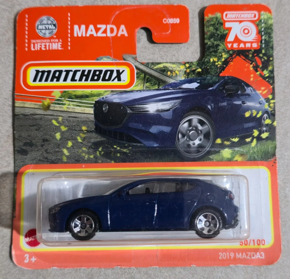 Matchbox 2019 Mazda3 1:64