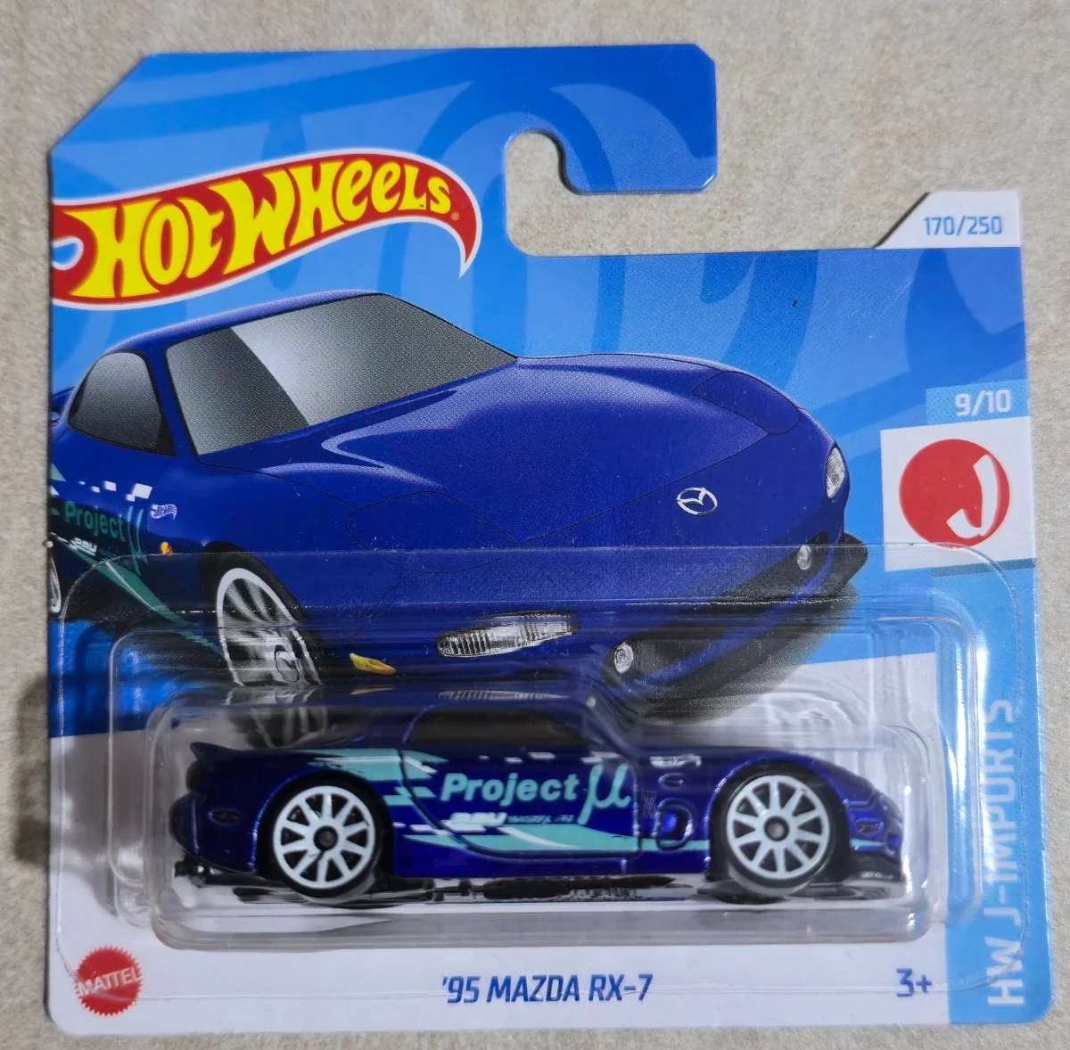 Hot Wheels '95 Mazda RX-7 1:64