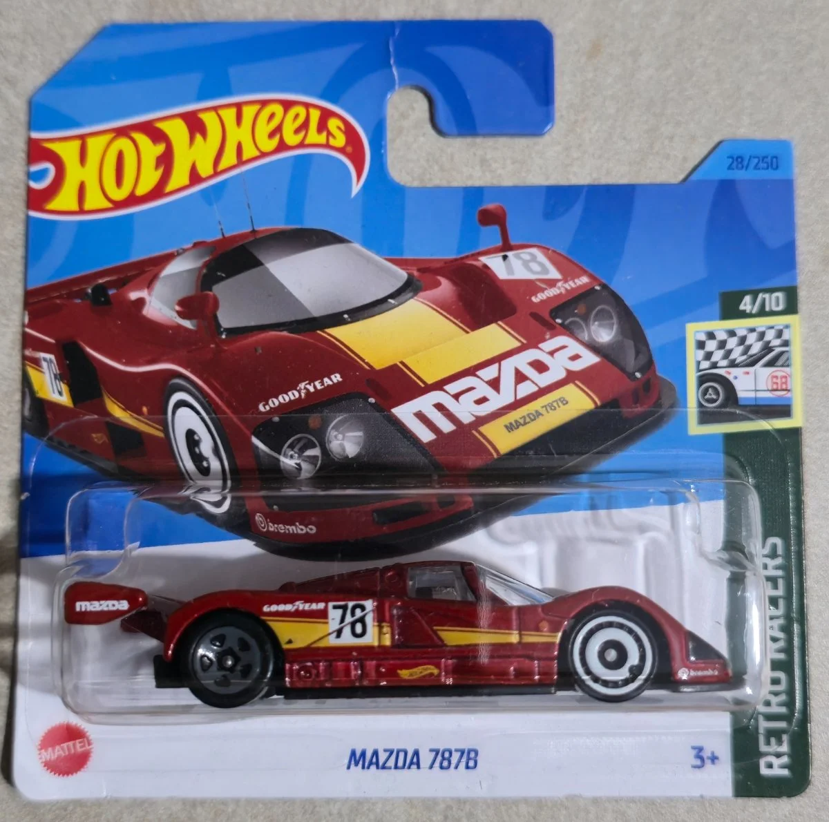 Hot Wheels Mazda 787B 1:64