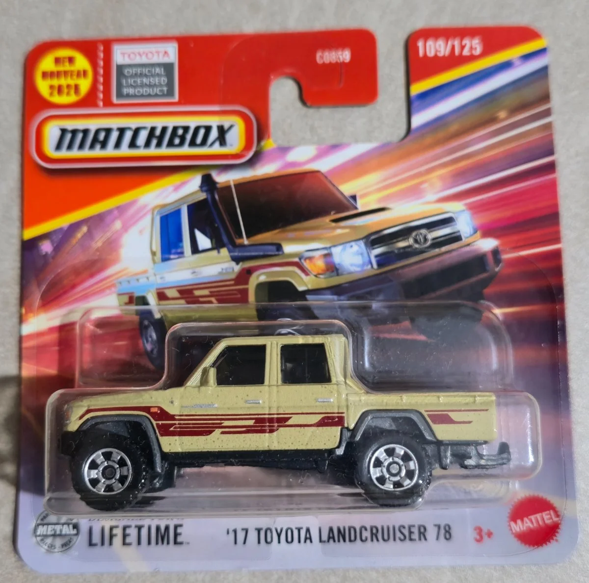 Matchbox '17 Toyota Landcruiser 78 1:64
