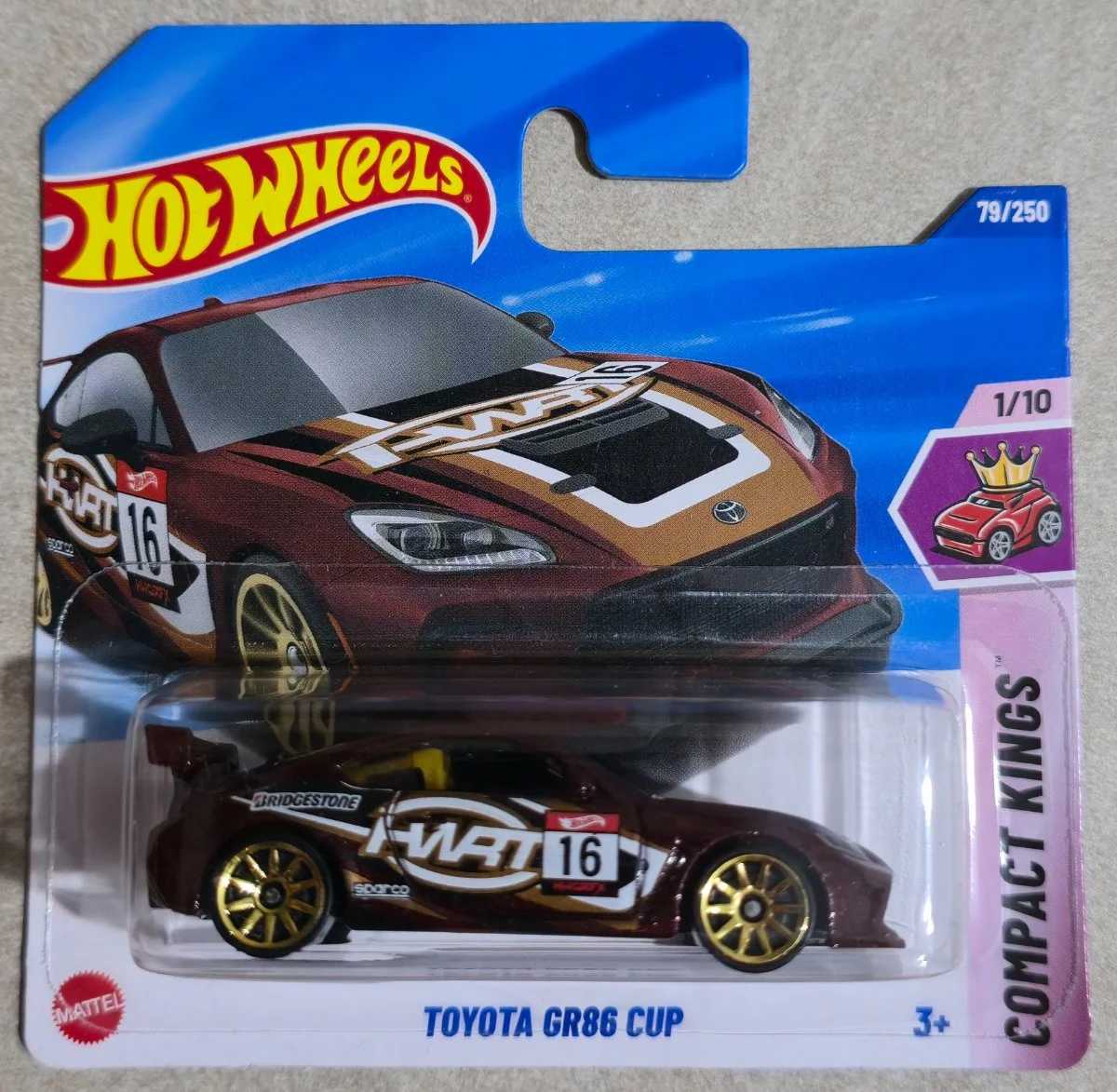 Hot Wheels Toyota GR86 Cup 1:64
