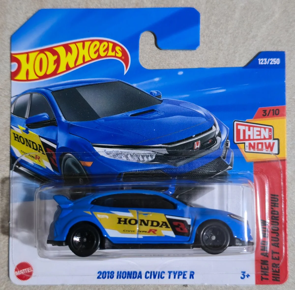 Hot Wheels 2018 Honda Civic Type R 1:64