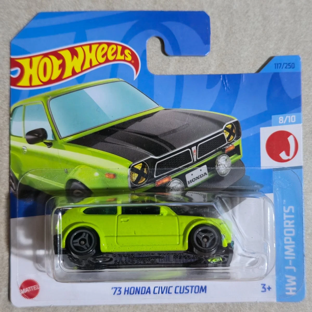 Hot Wheels '73 Honda Civic Custom 1:64