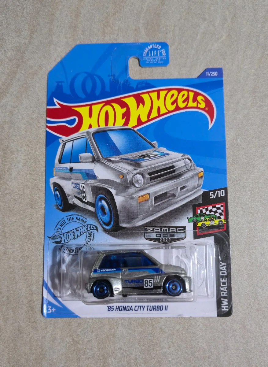 Hot Wheels '85 Honda City Turbo II ZAMAC 1:64