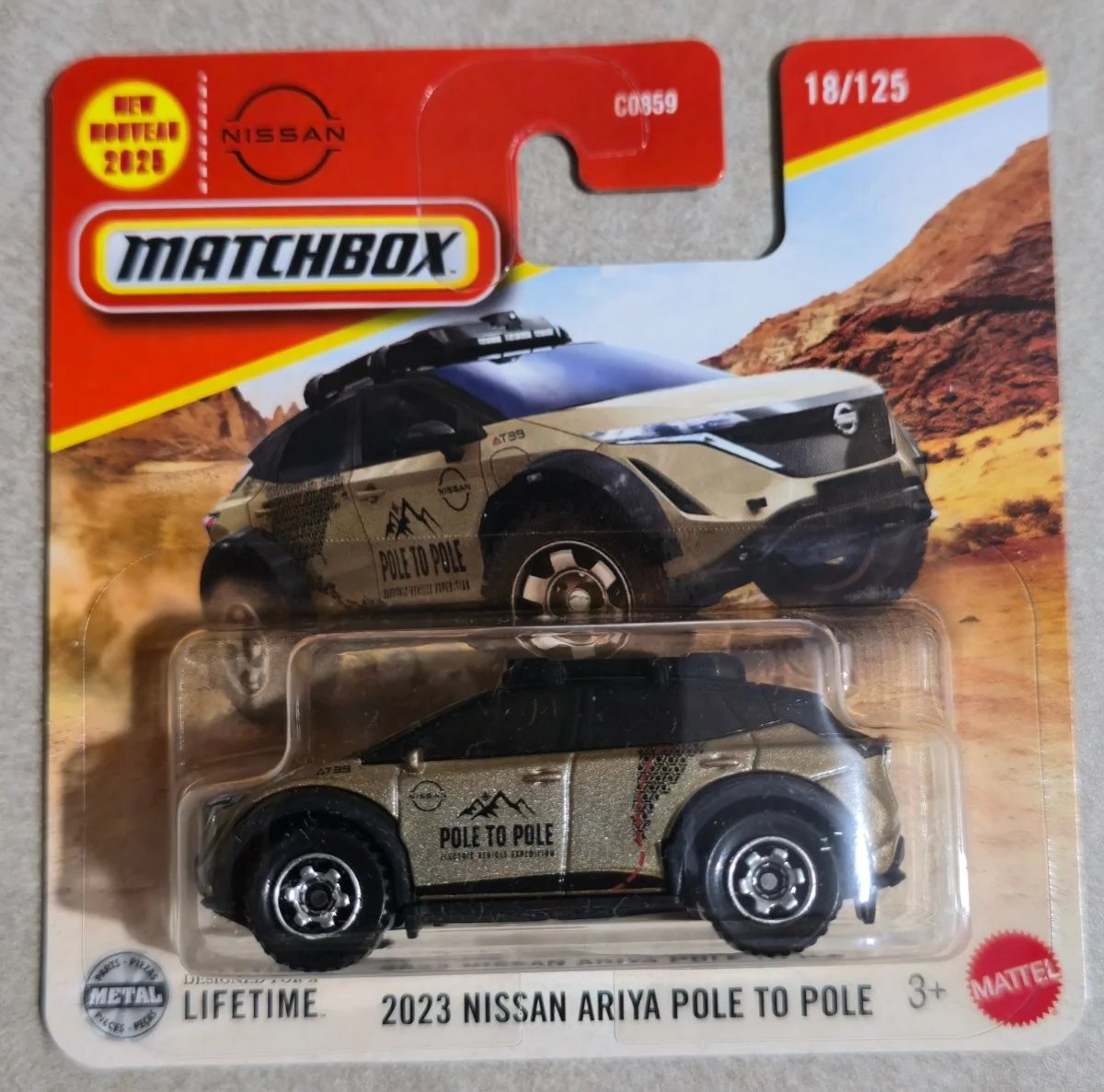 Matchbox 2023 Nissan Ariya Pole To Pole 1:64