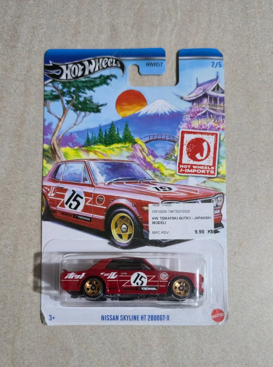 Hot Wheels Nissan Skyline HT 2000GT-X 1:64