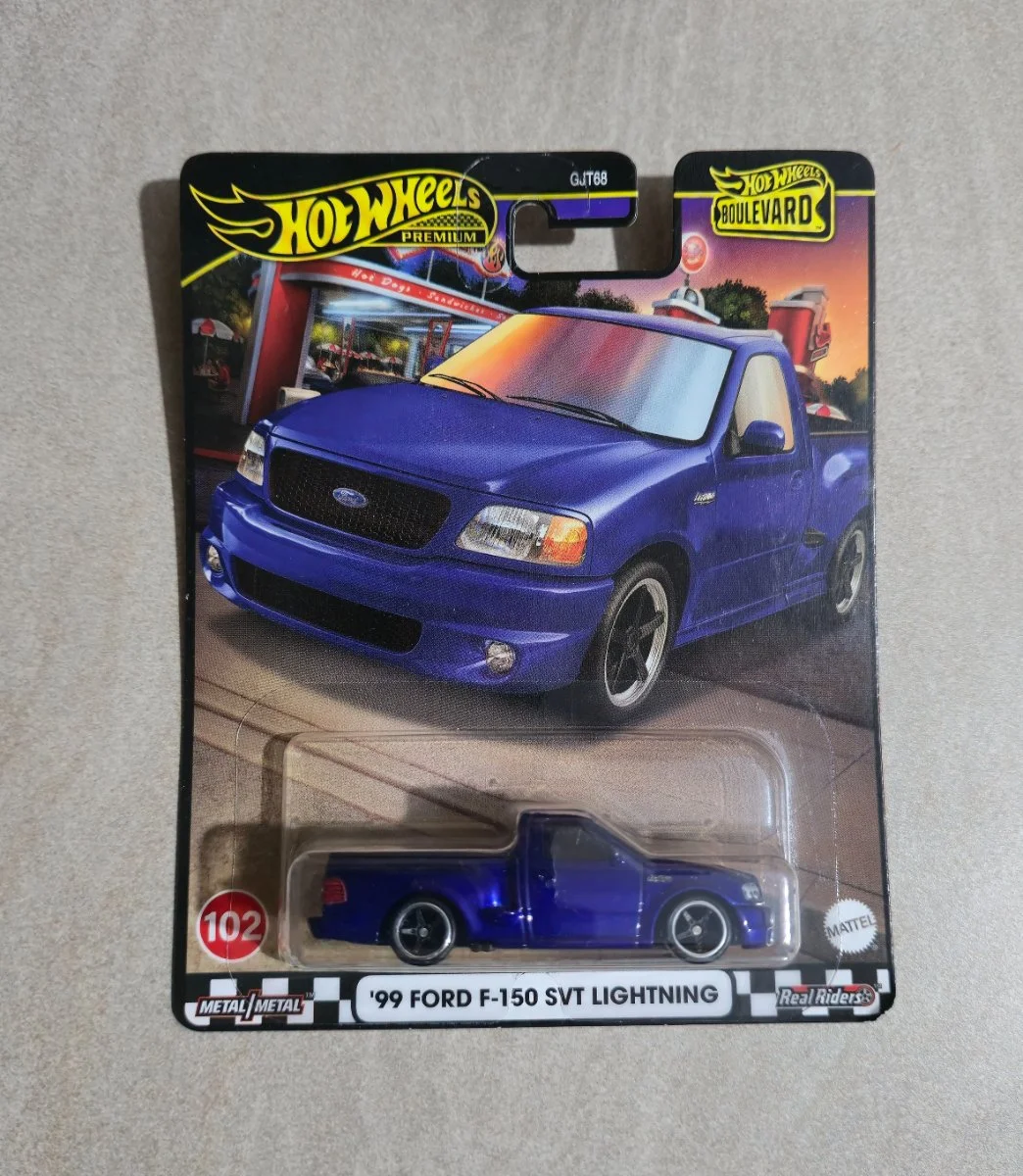 Hot Wheels '99 Ford F-150 SVT Lightning 1:64