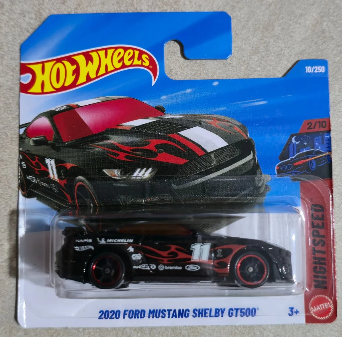 Hot Wheels 2020 Ford Mustang Shelby GT500  1:64