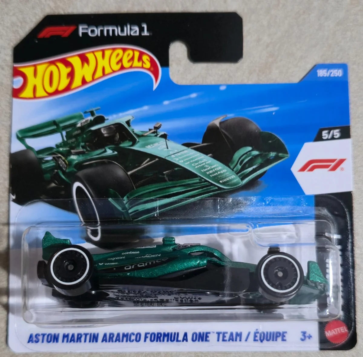 Hot Wheels Aston Martin Aramco Formula One Team 1:64