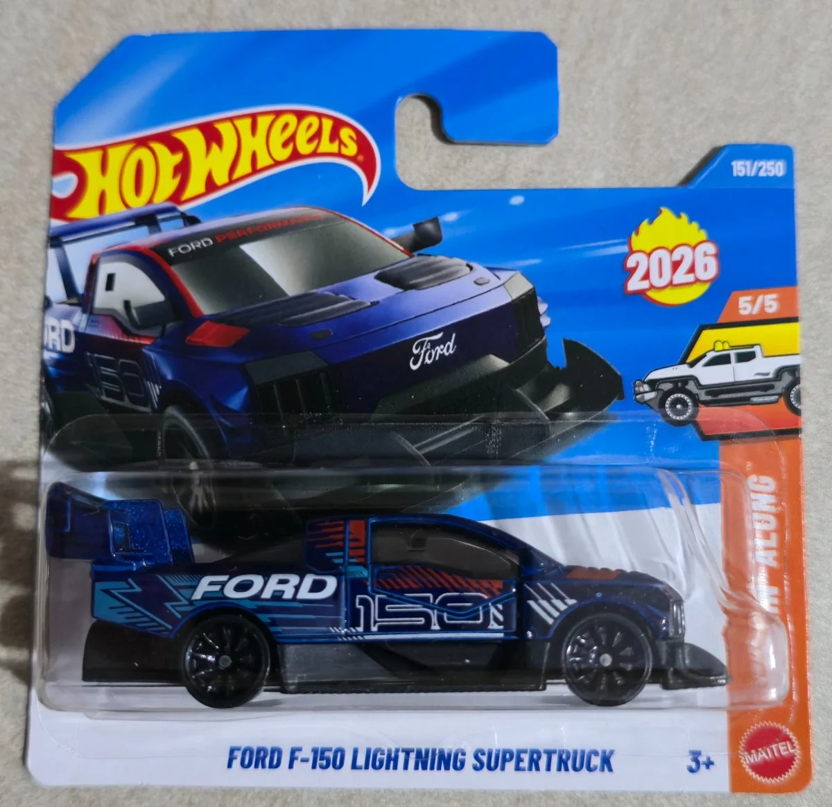 Hot Wheels Ford F-150 Lightning Supertruck 1:64