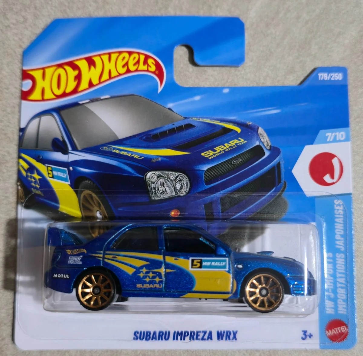 Hot Wheels Subaru Impreza WRX 1:64