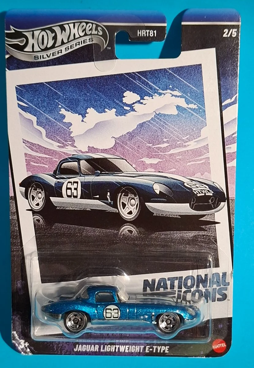 Hot Wheels JAGUAR LIGHTWEIGHT E-TYPE 1:64