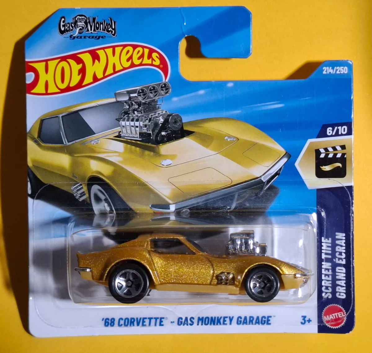 Hot Wheels '68 CORVETTE-GAS MONKEY GARAGE 1:64
