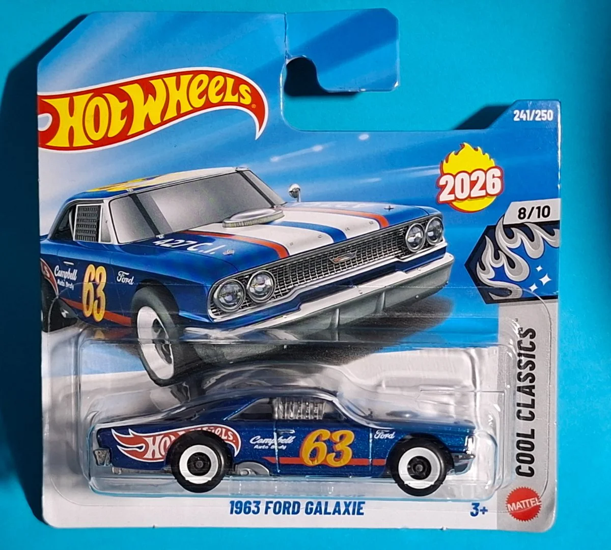 Hot Wheels 1963 FORD GALAXIE 1:64