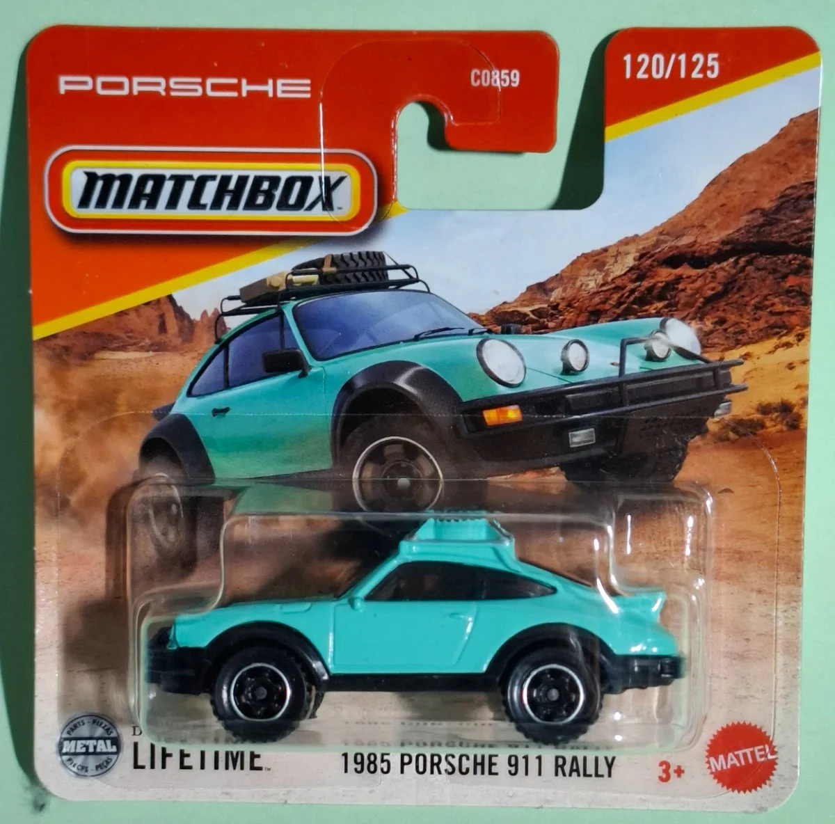 Matchbox 1985 PORSCHE 911 RALLY 1:64
