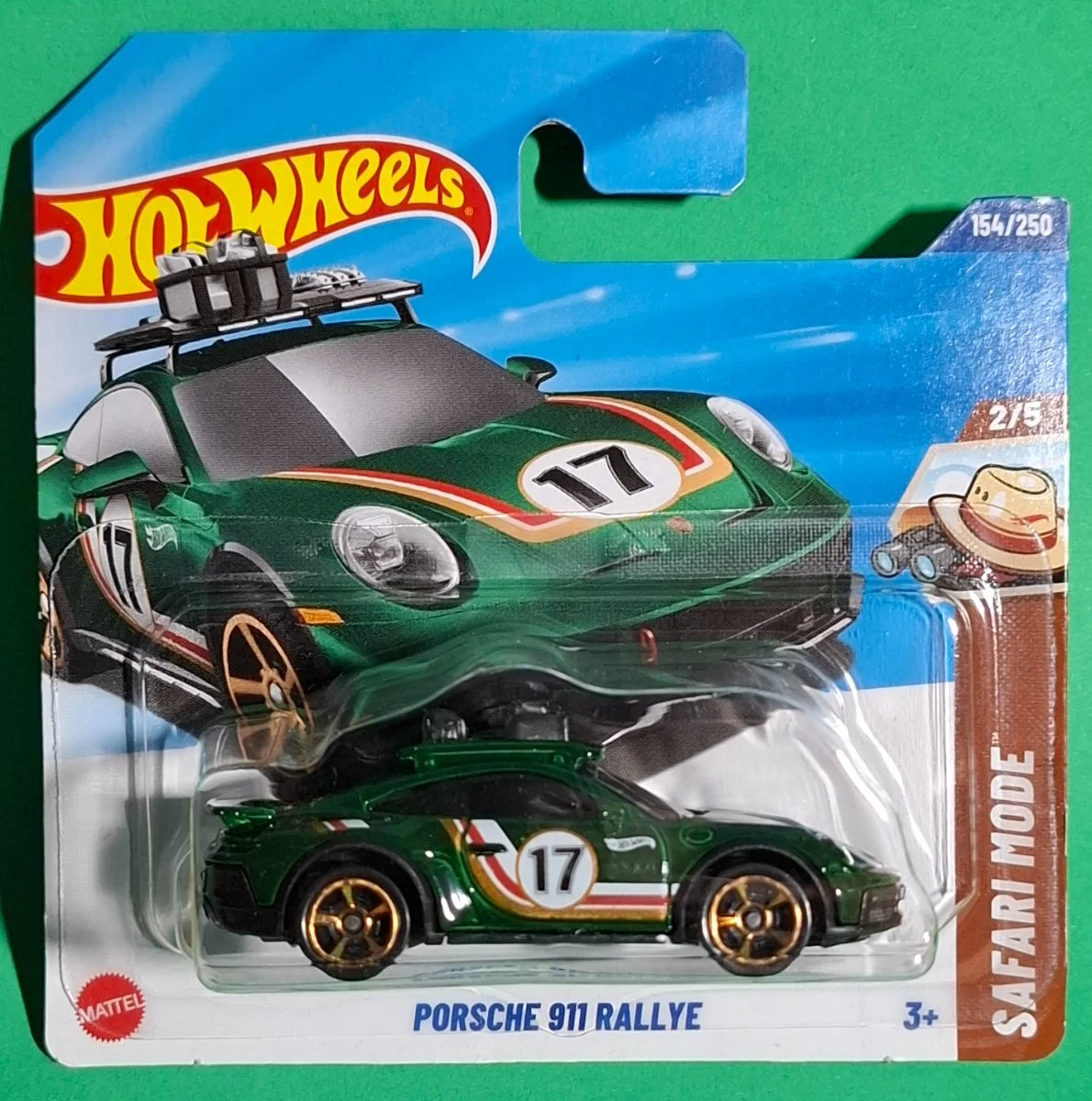 Hot Wheels PORSCHE 911 RALLYE 1:64