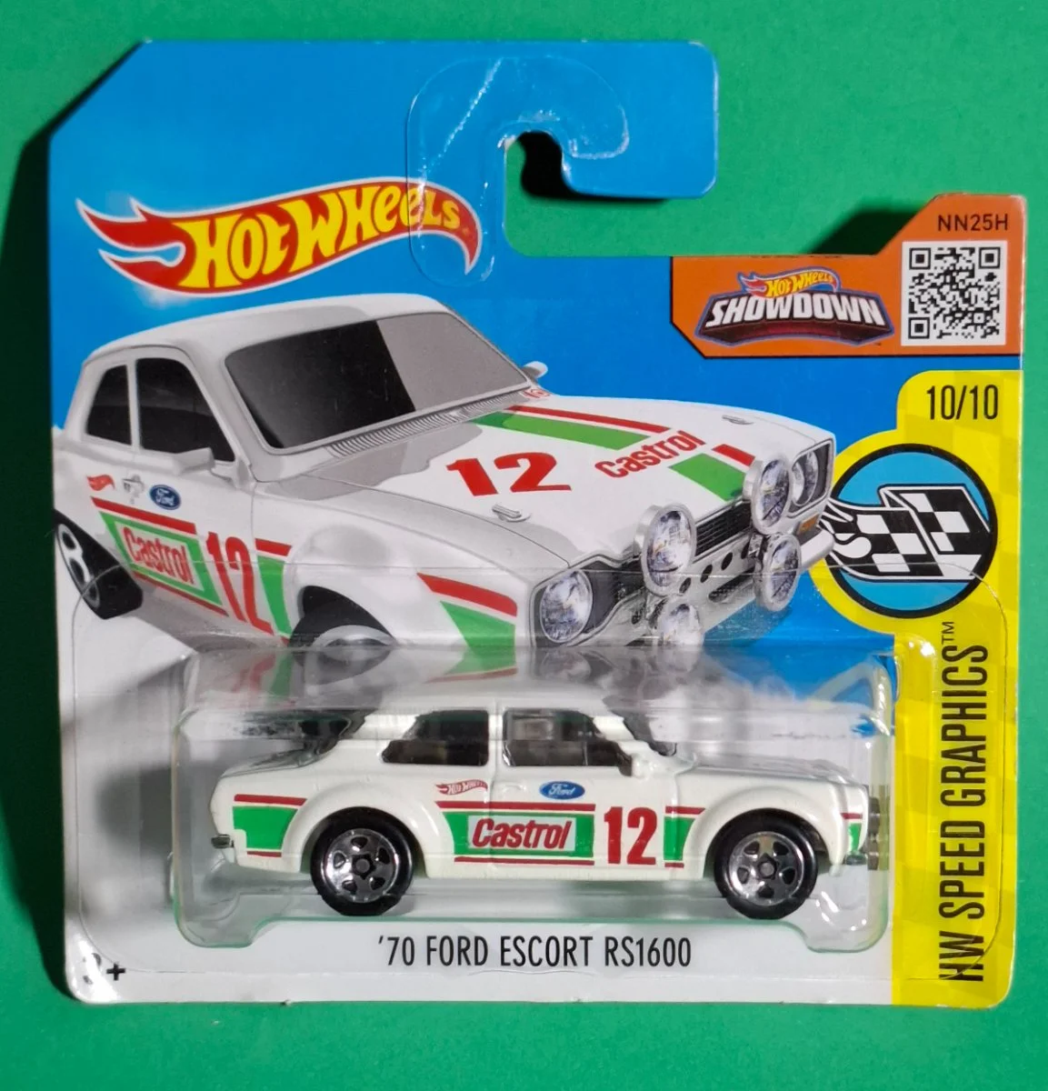 Hot Wheels '70 FORD ESCORT RS1600 1:64