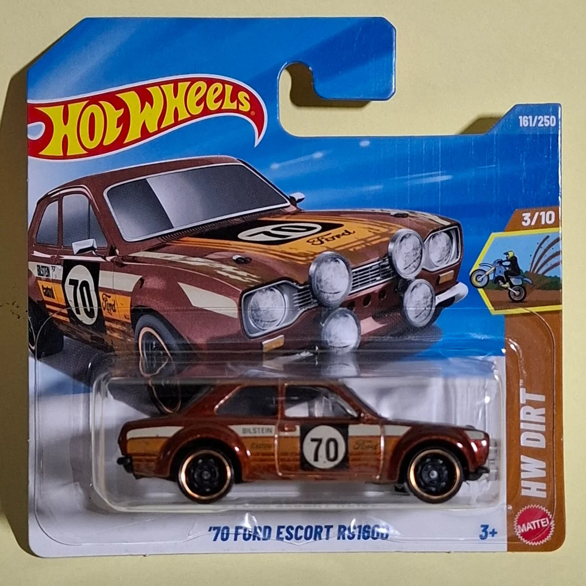Hot Wheels '70 FORD ESCORT RS1600 1:64