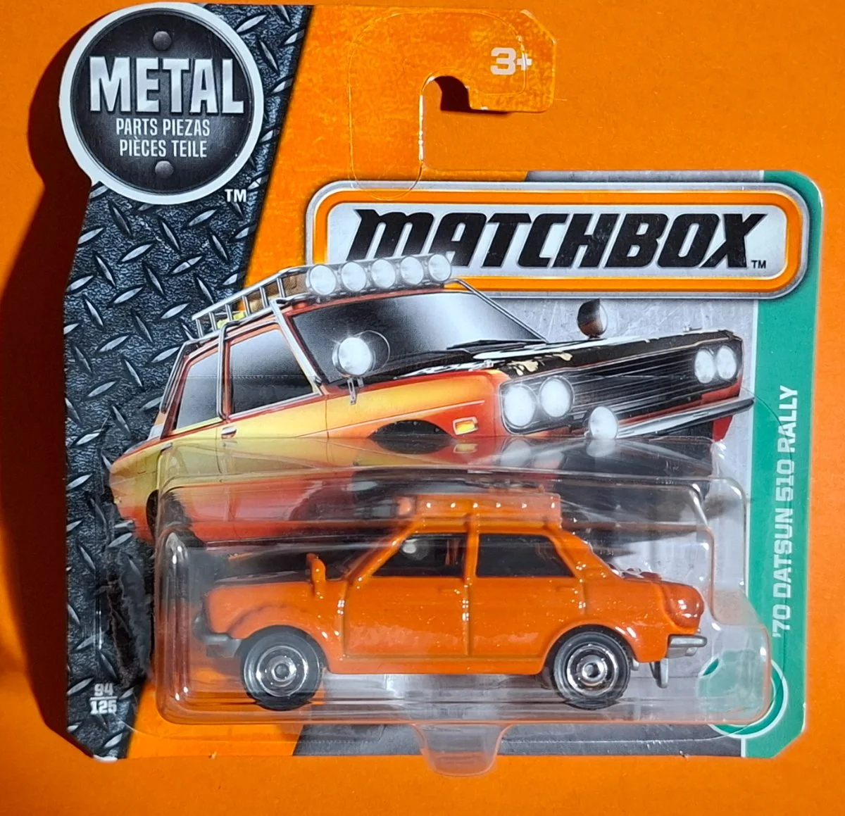 Matchbox '70 DATSUN 510 RALLY 1:64
