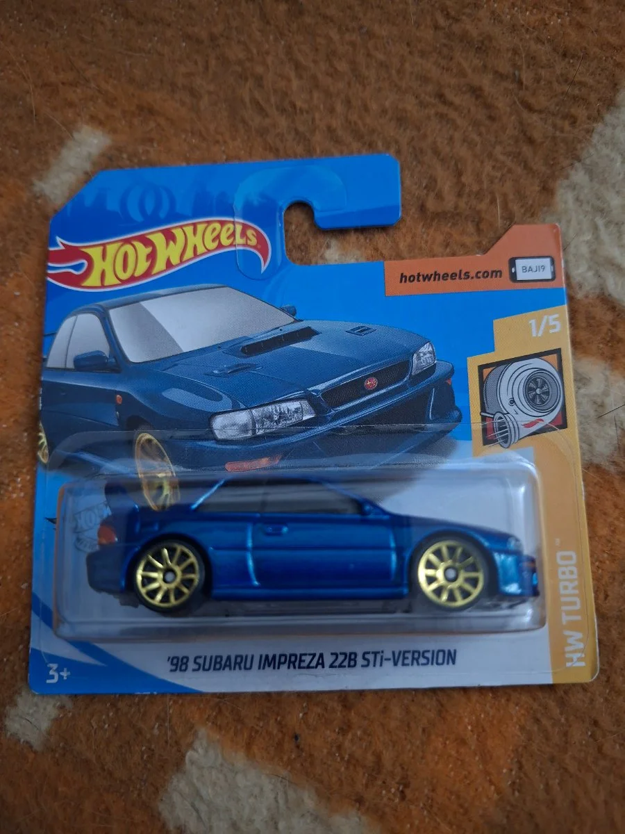 Hot Wheels '98 Subaru Impreza 22B STI version 1:64