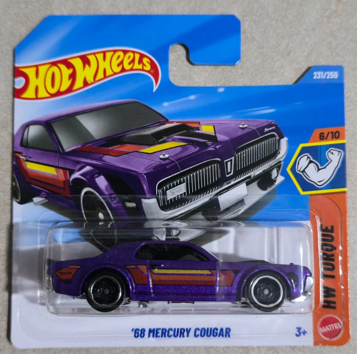 Hot Wheels '68 Mercury Cougar 1:64