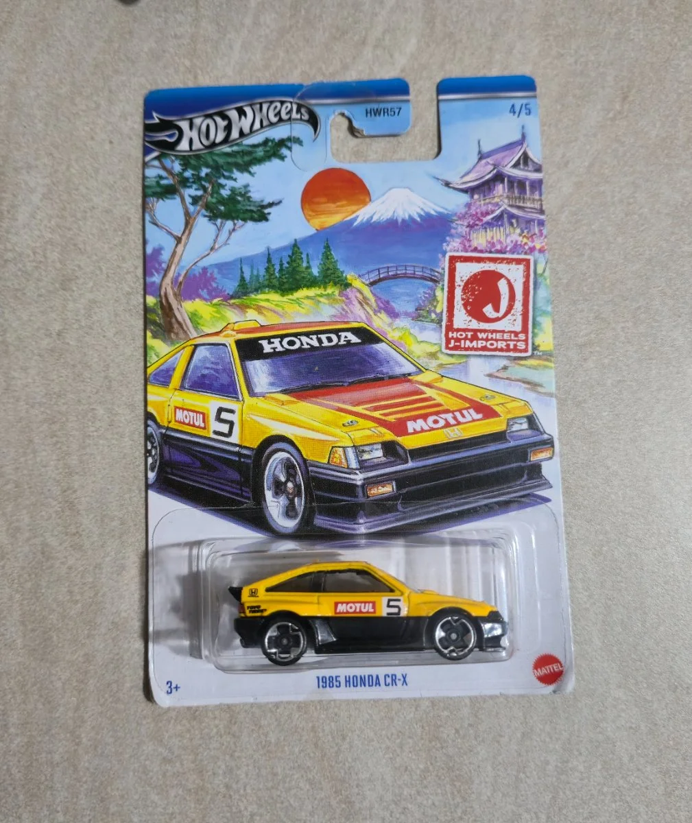 Hot Wheels 1985 Honda CR-X 1:64