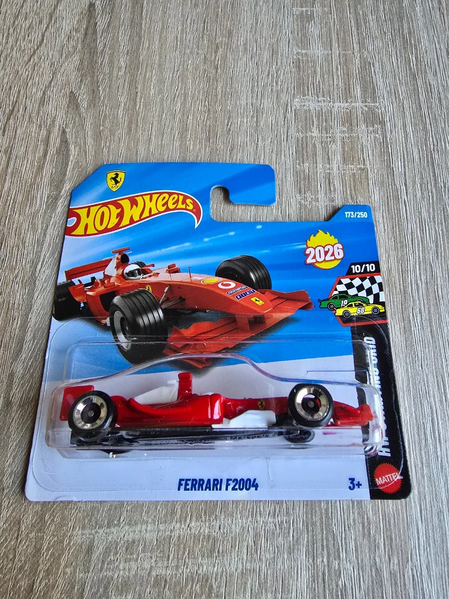 Hot Wheels FERRARI F2004 1:64