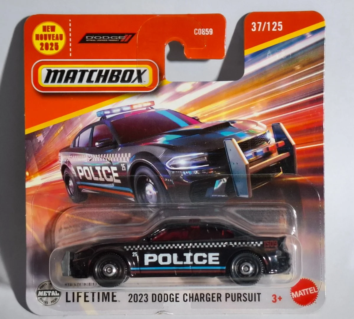 Matchbox 2023 DODGE CHARGER PURSUIT 1:64