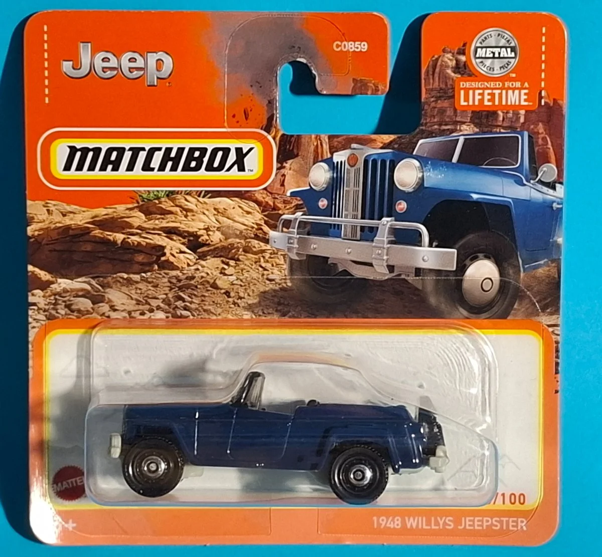 Matchbox 1948 WILLYS JEEPSTER 1:64