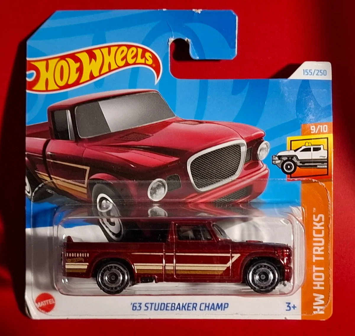 Hot Wheels '63 STUDEBAKER CHAMP 1:64